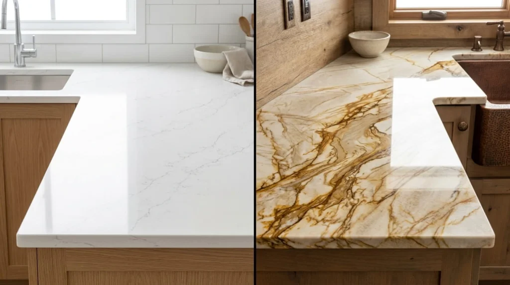 quartz vs quartzite