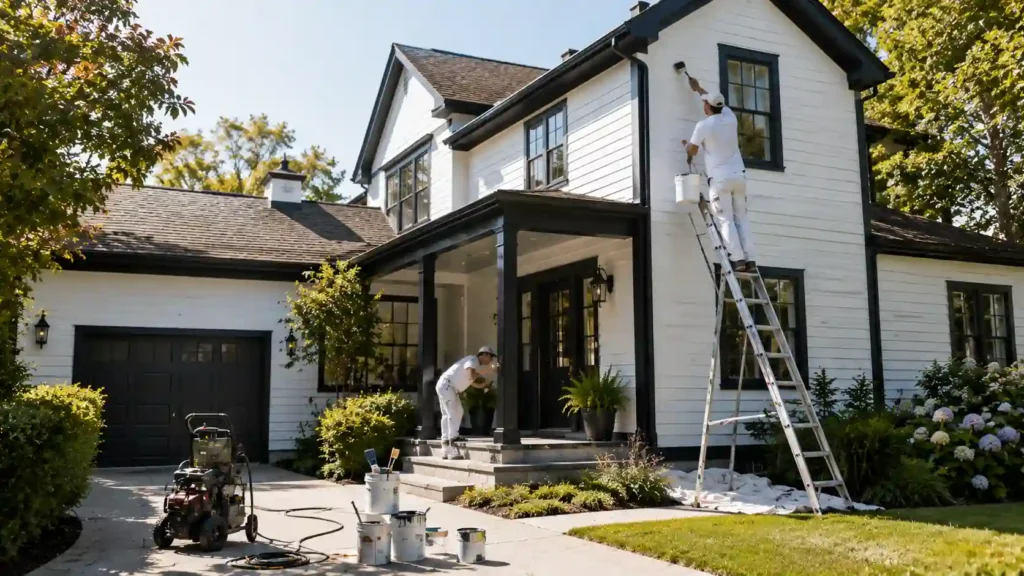 cost to paint exterior of house