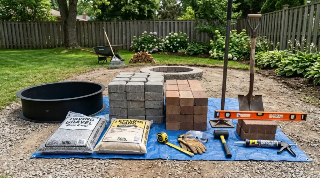 How to build a fire pit