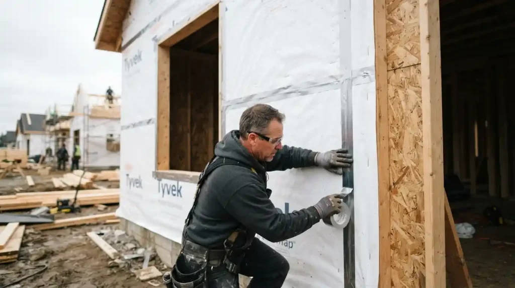 tyvek house wrap