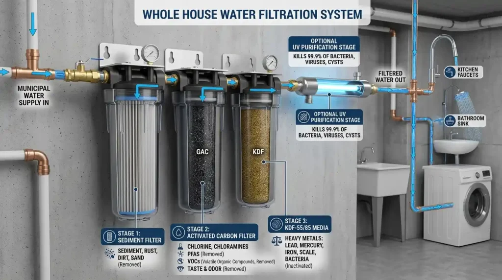 Whole House Water Filtration