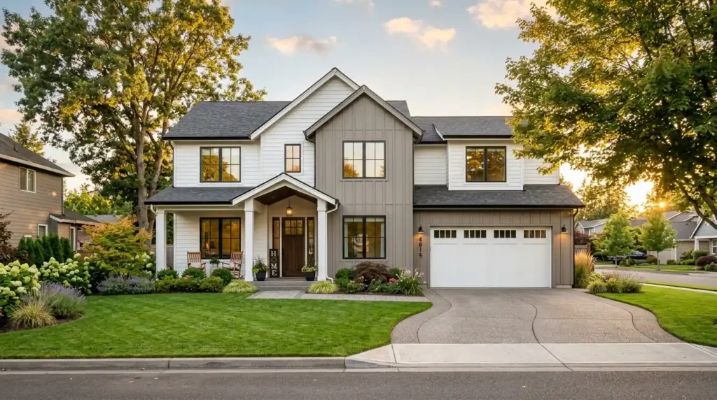 modern middle class homes